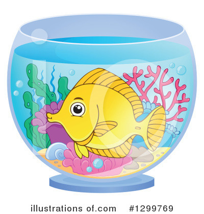 Royalty-Free (RF) Fish Clipart Illustration by visekart - Stock Sample #1299769