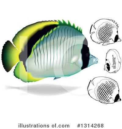 Royalty-Free (RF) Fish Clipart Illustration by dero - Stock Sample #1314268