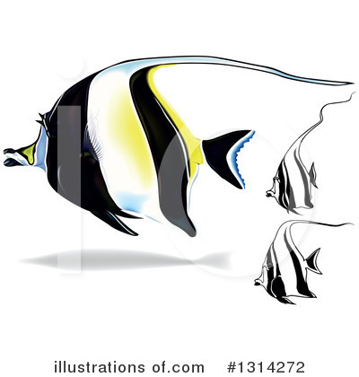 Royalty-Free (RF) Fish Clipart Illustration by dero - Stock Sample #1314272