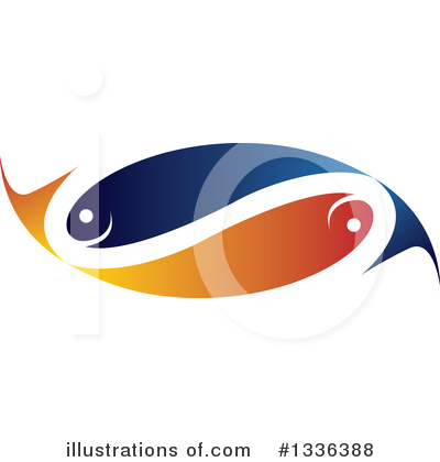 Fish Clipart #1336388 by ColorMagic