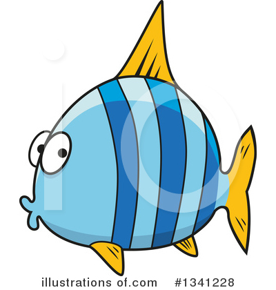 Royalty-Free (RF) Fish Clipart Illustration by Vector Tradition SM - Stock Sample #1341228