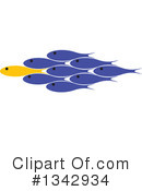 Fish Clipart #1342934 by ColorMagic