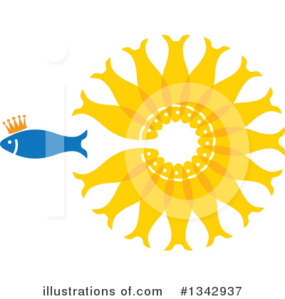 Royalty-Free (RF) Fish Clipart Illustration by ColorMagic - Stock Sample #1342937