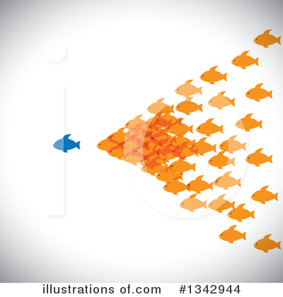 Royalty-Free (RF) Fish Clipart Illustration by ColorMagic - Stock Sample #1342944