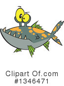 Fish Clipart #1346471 by toonaday