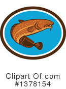 Fish Clipart #1378154 by patrimonio