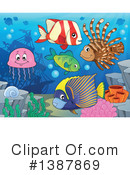 Fish Clipart #1387869 by visekart