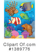 Fish Clipart #1389776 by visekart