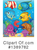 Fish Clipart #1389782 by visekart