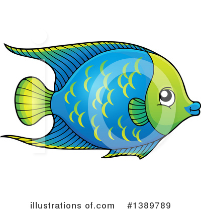 Fish Clipart #1389789 by visekart