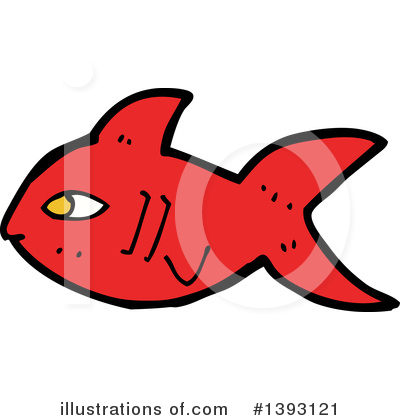 Royalty-Free (RF) Fish Clipart Illustration by lineartestpilot - Stock Sample #1393121