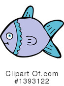 Fish Clipart #1393122 by lineartestpilot