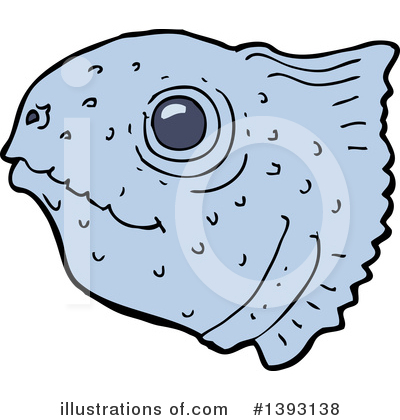 Royalty-Free (RF) Fish Clipart Illustration by lineartestpilot - Stock Sample #1393138
