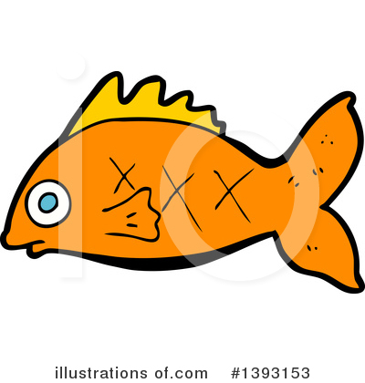 Royalty-Free (RF) Fish Clipart Illustration by lineartestpilot - Stock Sample #1393153