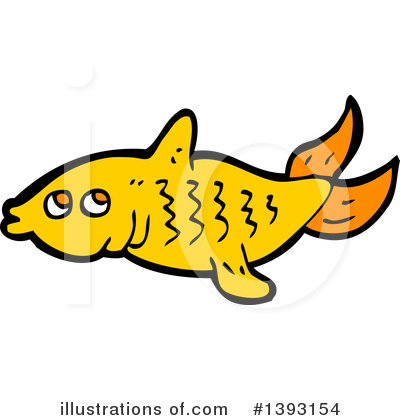 Royalty-Free (RF) Fish Clipart Illustration by lineartestpilot - Stock Sample #1393154