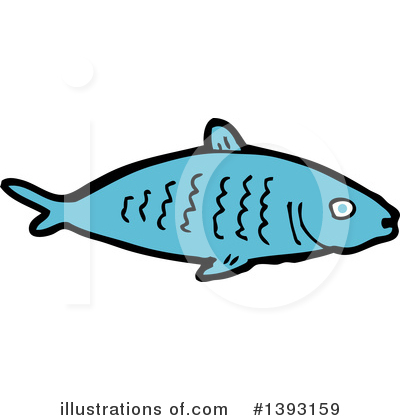Royalty-Free (RF) Fish Clipart Illustration by lineartestpilot - Stock Sample #1393159