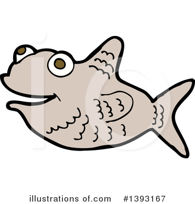 Royalty-Free (RF) Fish Clipart Illustration by lineartestpilot - Stock Sample #1393167
