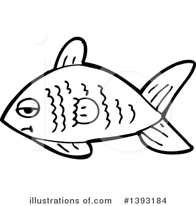 Royalty-Free (RF) Fish Clipart Illustration by lineartestpilot - Stock Sample #1393184