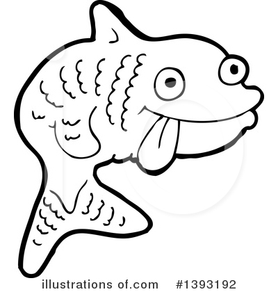 Royalty-Free (RF) Fish Clipart Illustration by lineartestpilot - Stock Sample #1393192