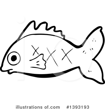 Royalty-Free (RF) Fish Clipart Illustration by lineartestpilot - Stock Sample #1393193