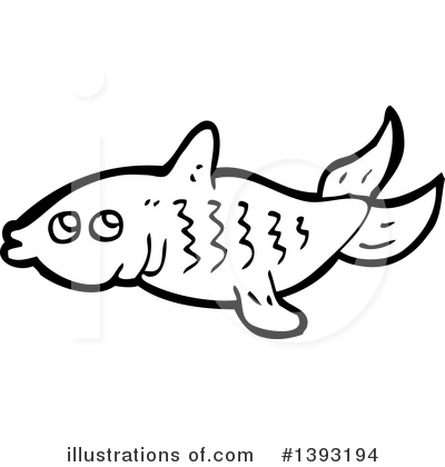 Royalty-Free (RF) Fish Clipart Illustration by lineartestpilot - Stock Sample #1393194