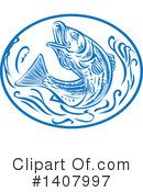 Fish Clipart #1407997 by patrimonio