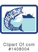Fish Clipart #1408004 by patrimonio