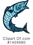 Fish Clipart #1409980 by patrimonio
