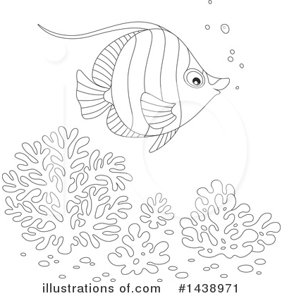 Angel Fish Clipart #1438971 by Alex Bannykh