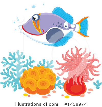 Royalty-Free (RF) Fish Clipart Illustration by Alex Bannykh - Stock Sample #1438974