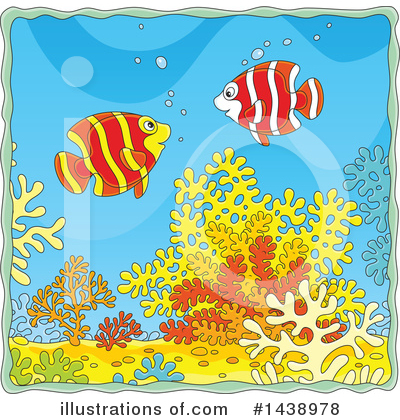 Royalty-Free (RF) Fish Clipart Illustration by Alex Bannykh - Stock Sample #1438978