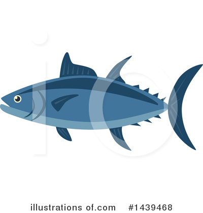 Tuna Clipart #1439468 by Vector Tradition SM