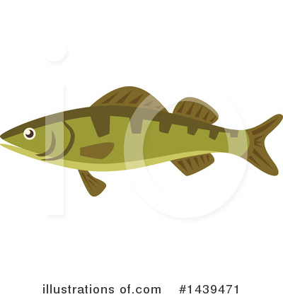 Royalty-Free (RF) Fish Clipart Illustration by Vector Tradition SM - Stock Sample #1439471