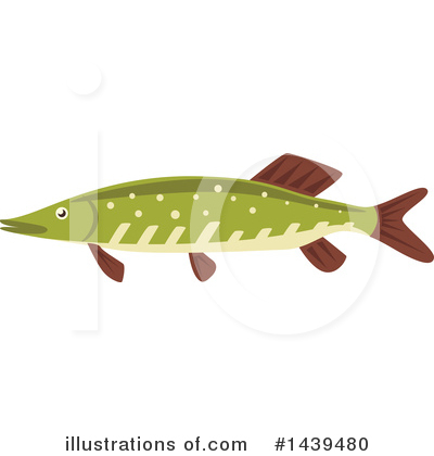 Royalty-Free (RF) Fish Clipart Illustration by Vector Tradition SM - Stock Sample #1439480