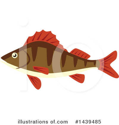 Royalty-Free (RF) Fish Clipart Illustration by Vector Tradition SM - Stock Sample #1439485
