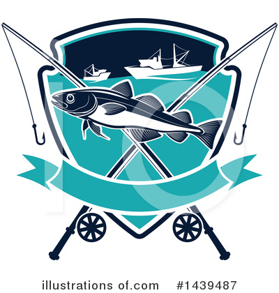 Royalty-Free (RF) Fish Clipart Illustration by Vector Tradition SM - Stock Sample #1439487