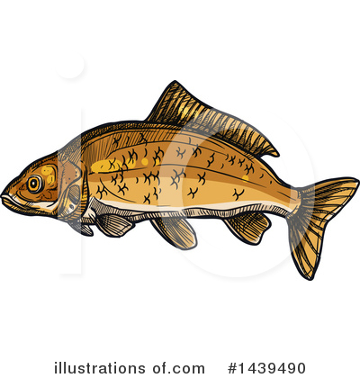 Royalty-Free (RF) Fish Clipart Illustration by Vector Tradition SM - Stock Sample #1439490