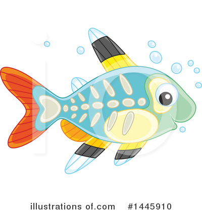 Royalty-Free (RF) Fish Clipart Illustration by Alex Bannykh - Stock Sample #1445910