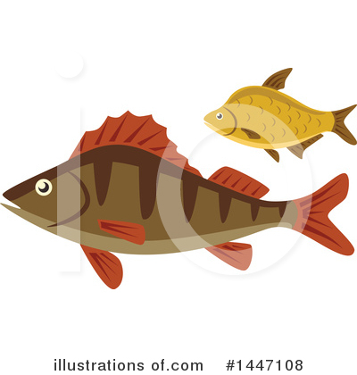 Royalty-Free (RF) Fish Clipart Illustration by Vector Tradition SM - Stock Sample #1447108