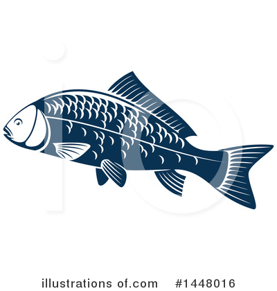 Royalty-Free (RF) Fish Clipart Illustration by Vector Tradition SM - Stock Sample #1448016