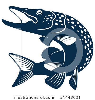 Royalty-Free (RF) Fish Clipart Illustration by Vector Tradition SM - Stock Sample #1448021