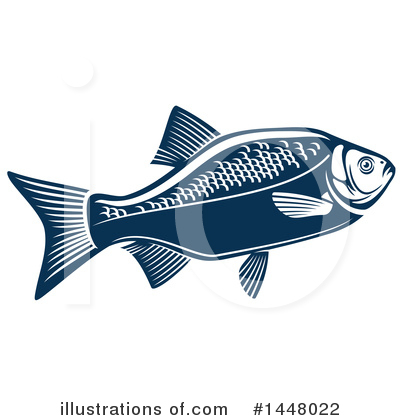 Royalty-Free (RF) Fish Clipart Illustration by Vector Tradition SM - Stock Sample #1448022