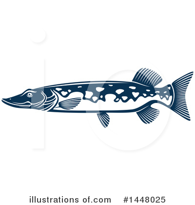 Royalty-Free (RF) Fish Clipart Illustration by Vector Tradition SM - Stock Sample #1448025