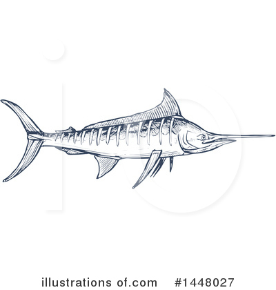 Royalty-Free (RF) Fish Clipart Illustration by Vector Tradition SM - Stock Sample #1448027