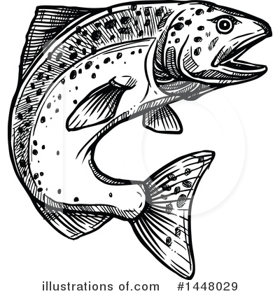 Royalty-Free (RF) Fish Clipart Illustration by Vector Tradition SM - Stock Sample #1448029