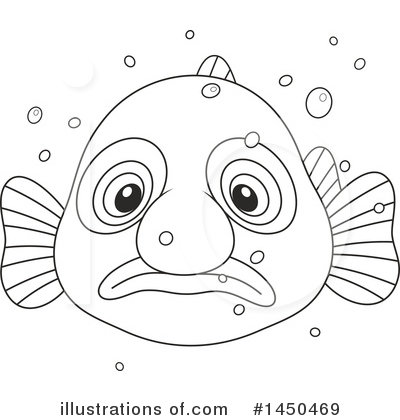 Royalty-Free (RF) Fish Clipart Illustration by Alex Bannykh - Stock Sample #1450469