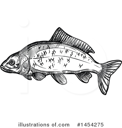 Royalty-Free (RF) Fish Clipart Illustration by Vector Tradition SM - Stock Sample #1454275