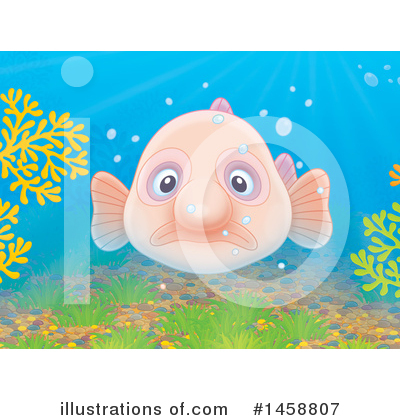 Royalty-Free (RF) Fish Clipart Illustration by Alex Bannykh - Stock Sample #1458807