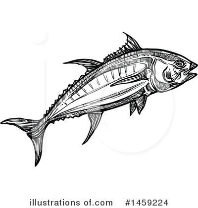 Royalty-Free (RF) Fish Clipart Illustration by Vector Tradition SM - Stock Sample #1459224