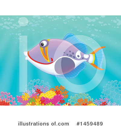 Royalty-Free (RF) Fish Clipart Illustration by Alex Bannykh - Stock Sample #1459489
